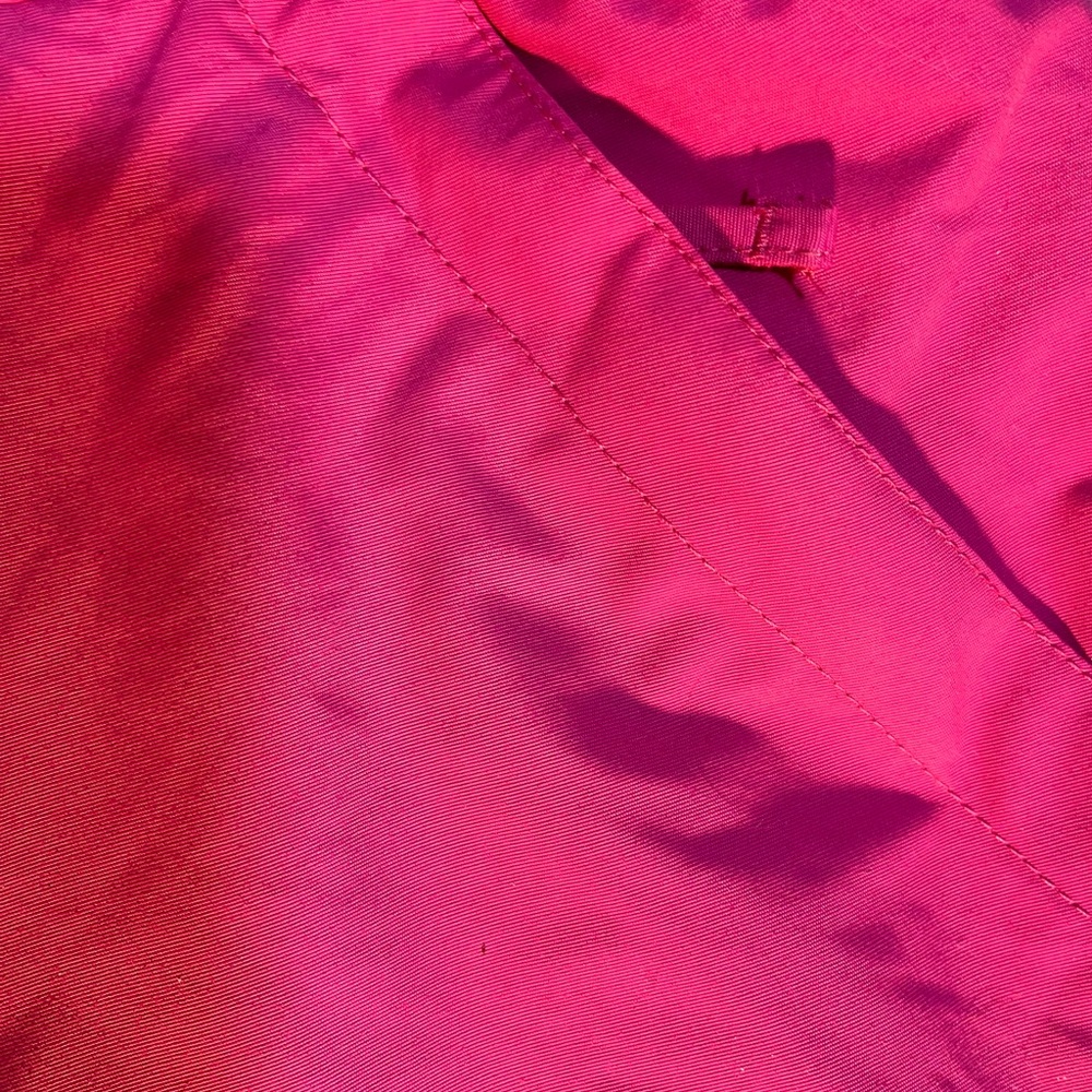 L.L. Bean Ski Snow Pants Bib Girls Youth Size 16 Insulated Pink Reinforced Knees - Picture 8 of 14